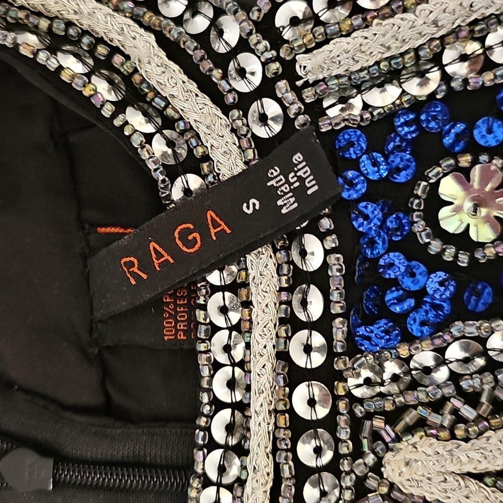 Sequin Raga Halter Top - Picture 3 of 5